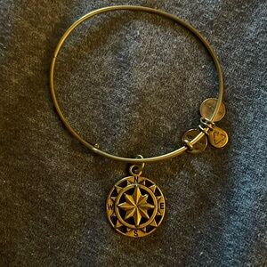 Alex and Ani kompass charm bracelet